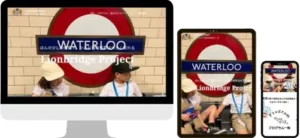 英国ホームステイ型の英会話スクール様のモックアップ画像